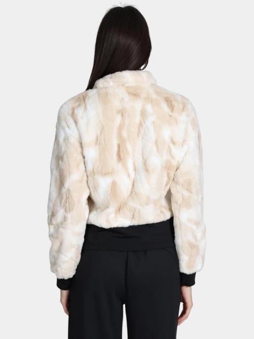 Luhta Luhta Ailakkavaara női polár pulóver homok színben 4