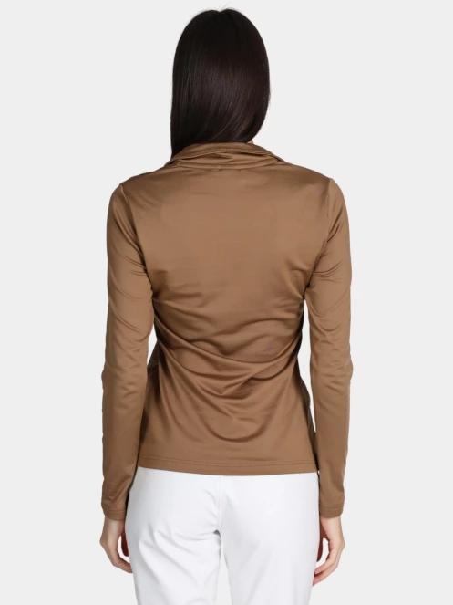 Luhta Luhta Ahjola női aláöltöző felső barna színben 4