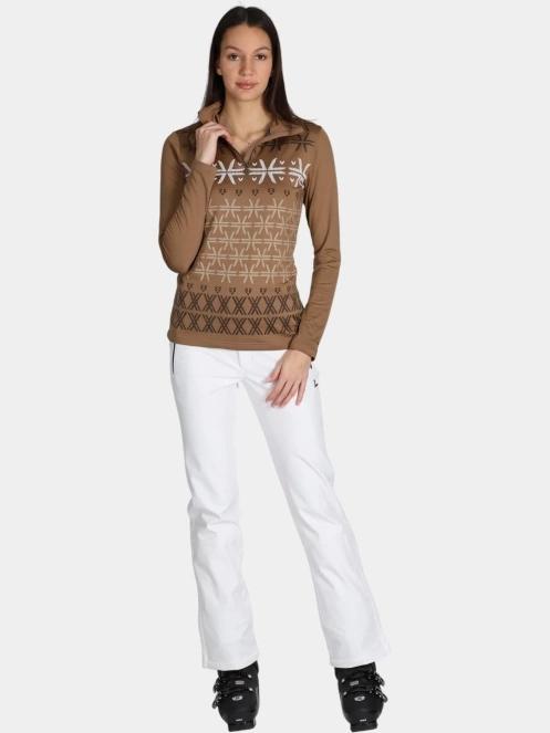 Luhta Luhta Ahjola női aláöltöző felső barna színben 5