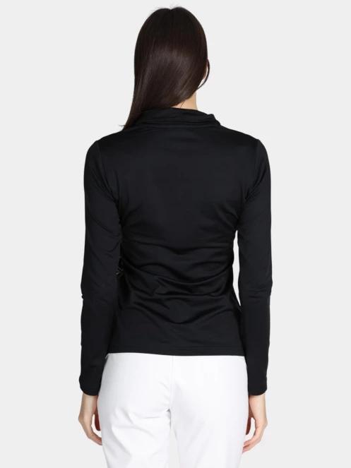 Luhta Luhta Ahjola női aláöltöző felső fekete színben 4