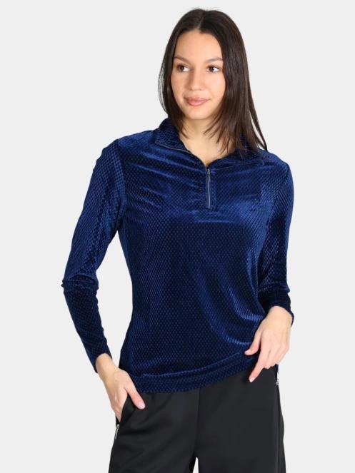 Luhta Luhta Ahkiolahti női aláöltöző felső kék színben 2