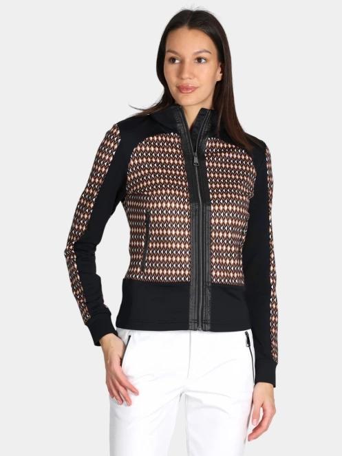 Luhta Luhta Ounastunturi női polár pulóver barna színben 2