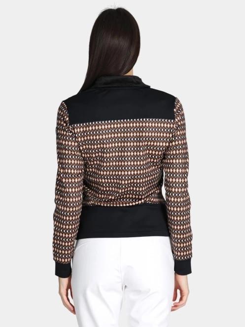 Luhta Luhta Ounastunturi női polár pulóver barna színben 4