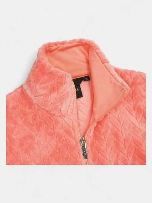 Luhta Luhta Ikaala női polár pulóver rózsaszín színben 5