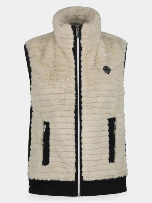 Luhta Luhta Huittilahti női mellény homok színben 2