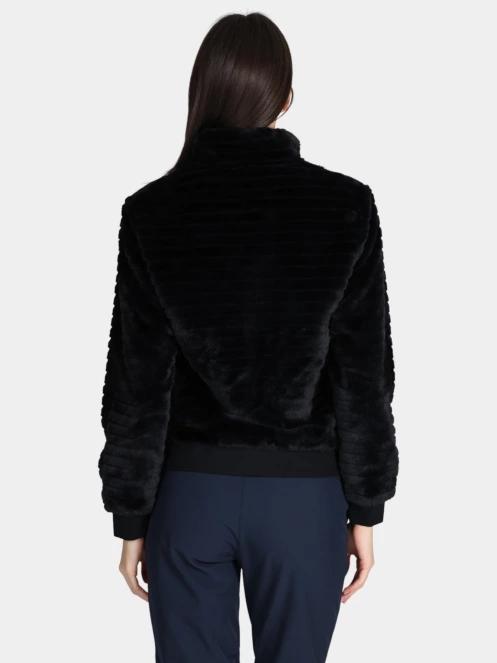 Luhta Luhta Isolahti női polár pulóver fekete színben 4