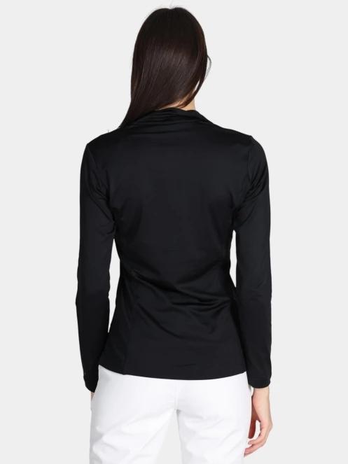 Luhta Luhta Hailuoto női aláöltöző felső fekete színben 4