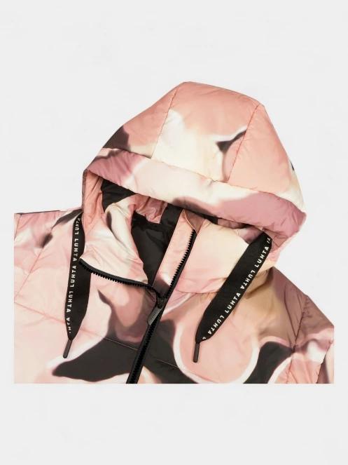 Luhta Luhta Eskilom női átmeneti kabát rózsaszín színben 5