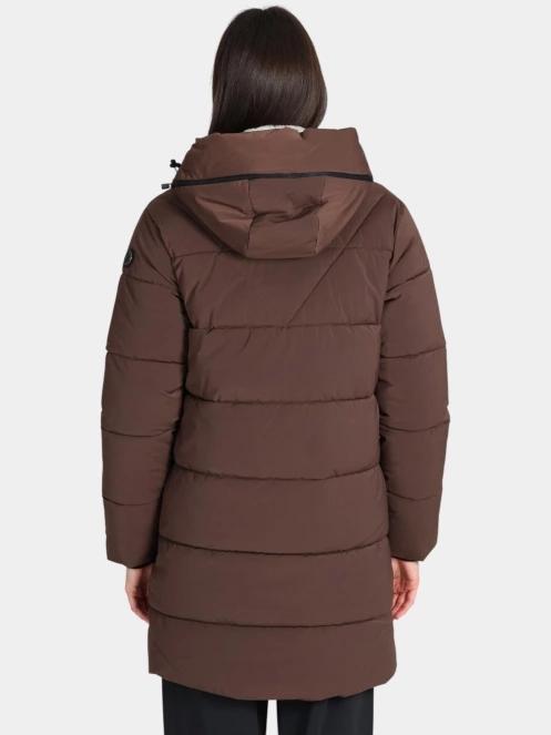 Luhta Luhta Eisele női pehelykabát barna színben 4