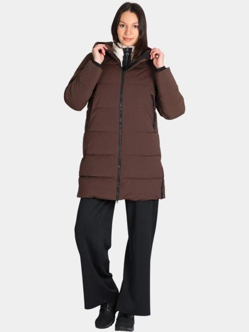 Luhta Luhta Eisele női pehelykabát barna színben 5