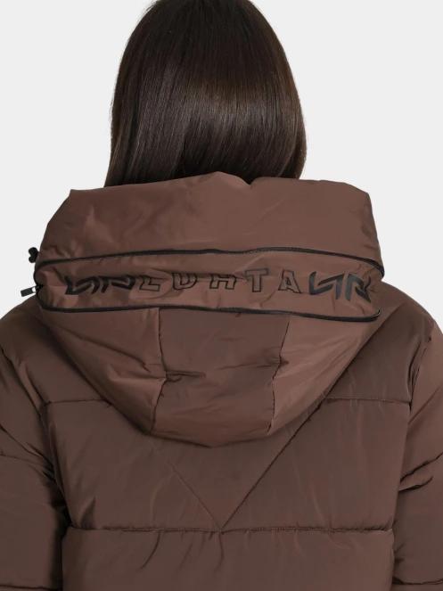 Luhta Luhta Eisele női pehelykabát barna színben 8