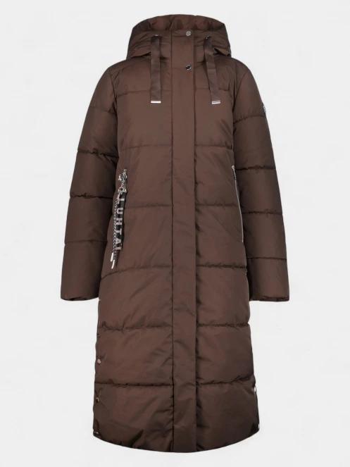 Luhta Luhta Heinis női pehelykabát barna színben 2