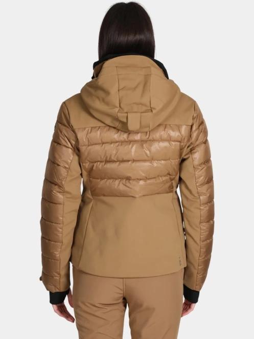 Luhta Luhta Mallatunturit női softshell kabát barna színben 4