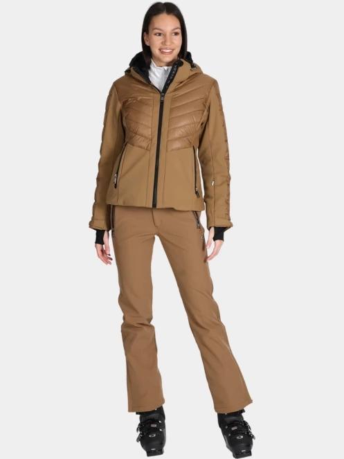 Luhta Luhta Mallatunturit női softshell kabát barna színben 5