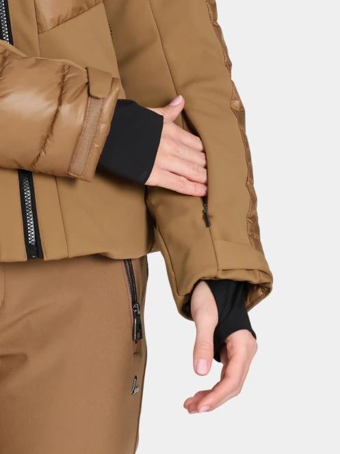 Luhta Luhta Mallatunturit női softshell kabát barna színben 7