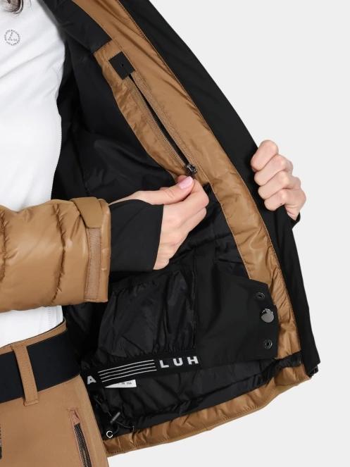 Luhta Luhta Mallatunturit női softshell kabát barna színben 8