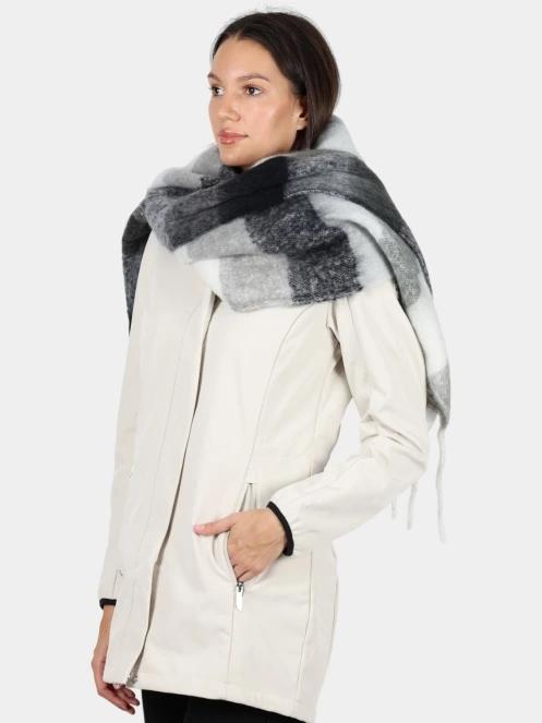 Luhta Luhta Naanjoki női sál szürke színben 4