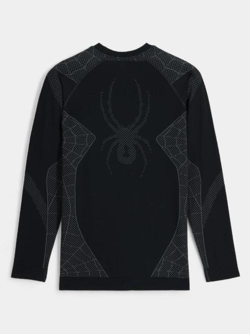 Spyder Momentum Baselayer Top férfi aláöltöző felső fekete színben 6