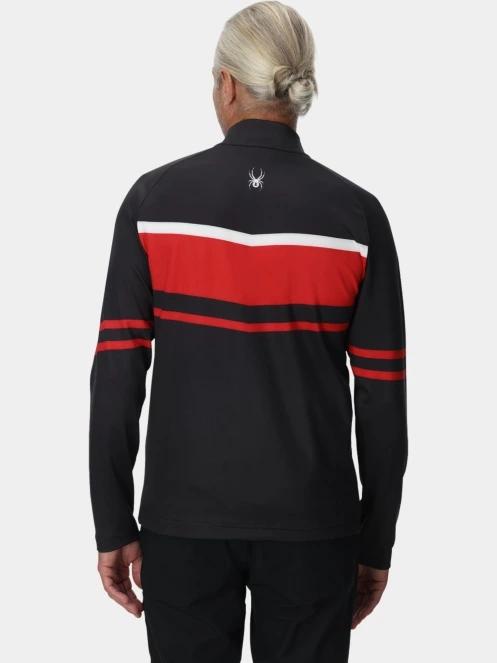 Spyder Legacy 1/2 Zip férfi aláöltöző felső fekete színben 3
