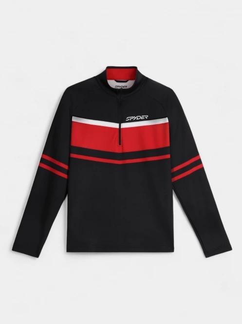 Spyder Legacy 1/2 Zip férfi aláöltöző felső fekete színben 5