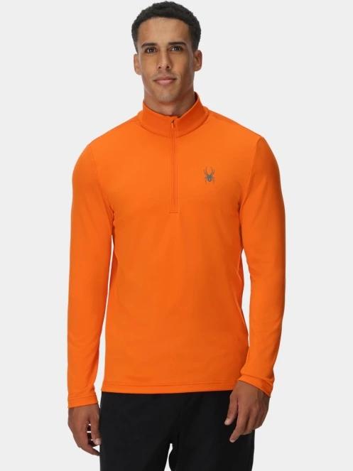 Spyder Prospect 1/2 Zip férfi aláöltöző felső narancssárga színben 2