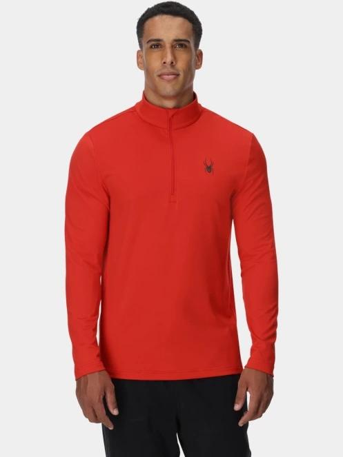 Spyder Prospect 1/2 Zip férfi aláöltöző felső piros színben 2