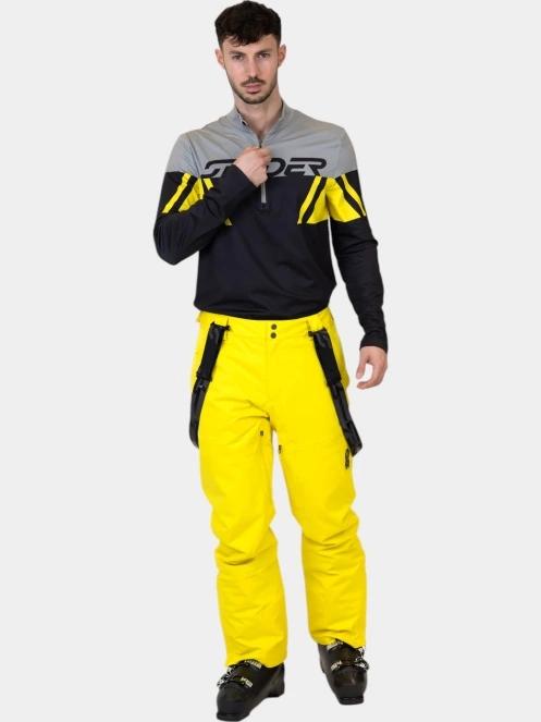 Spyder Podium 1/2 Zip férfi aláöltöző felső fekete színben 5
