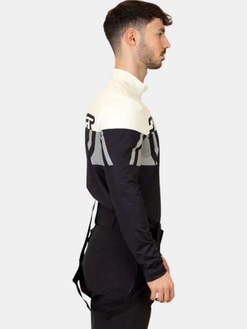Spyder Podium 1/2 Zip férfi aláöltöző felső fekete színben 5