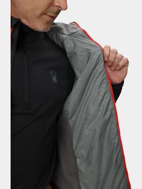Spyder Glissade Hybrid Jacket férfi hibrid felső fekete színben 4