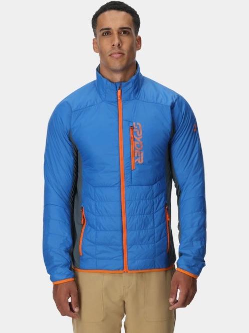 Spyder Glissade Hybrid Jacket férfi hibrid felső kék színben 2