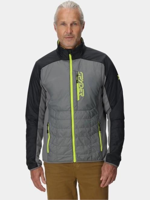 Spyder Glissade Hybrid Jacket férfi hibrid felső szürke színben 2