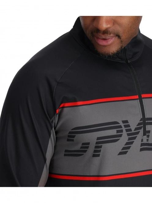 Spyder Paramount 1/2 Zip férfi pulóver fekete színben 5