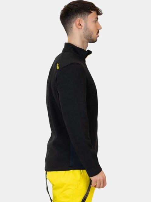Spyder Bandit Jacket férfi polár pulóver fekete színben 5