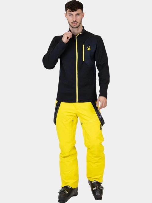 Spyder Bandit Jacket férfi polár pulóver fekete színben 6