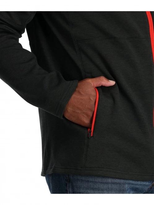Spyder Speed Fleece Jacket férfi polár pulóver fekete színben 5
