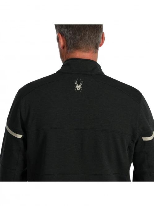 Spyder Speed Fleece 1/2 Zip férfi polár pulóver fekete színben 5