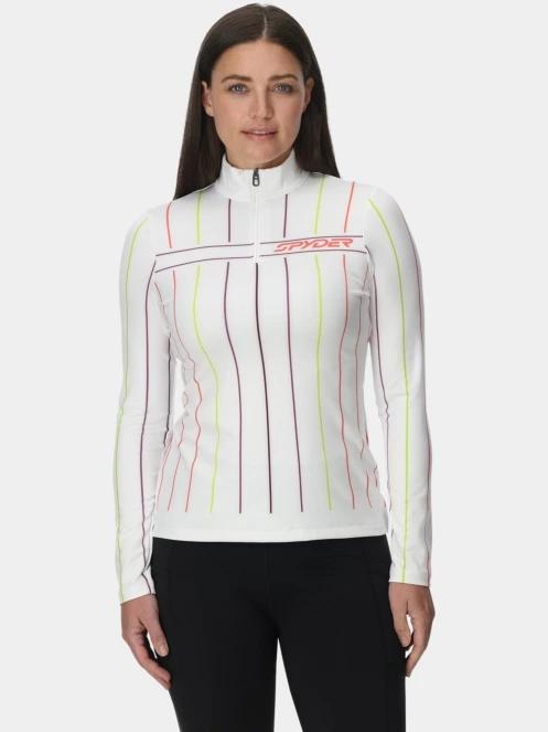 Spyder Vivid 1/2 Zip női aláöltöző felső fehér színben 2