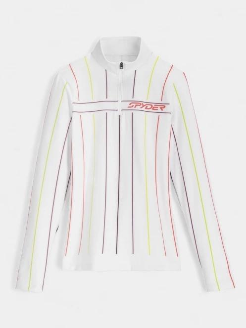 Spyder Vivid 1/2 Zip női aláöltöző felső fehér színben 5