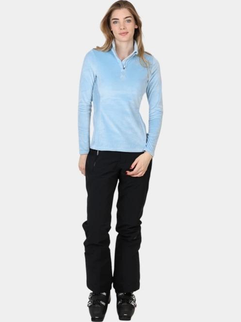 Spyder Shimmer Bug 1/2 Zip női polár pulóver világoskék színben 6