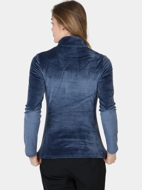 Spyder Shimmer Bug 1/2 Zip női polár pulóver sötétkék színben 4