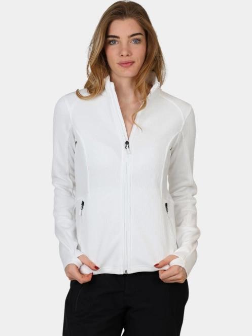 Spyder Bandita Jacket női polár pulóver fehér színben 2