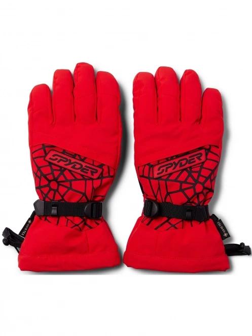 Spyder Overweb Gtx Gloves férfi síkesztyű piros színben 2