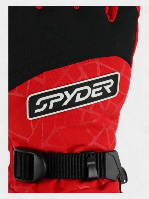 Spyder Overweb Gtx Gloves síkesztyű piros színben 4
