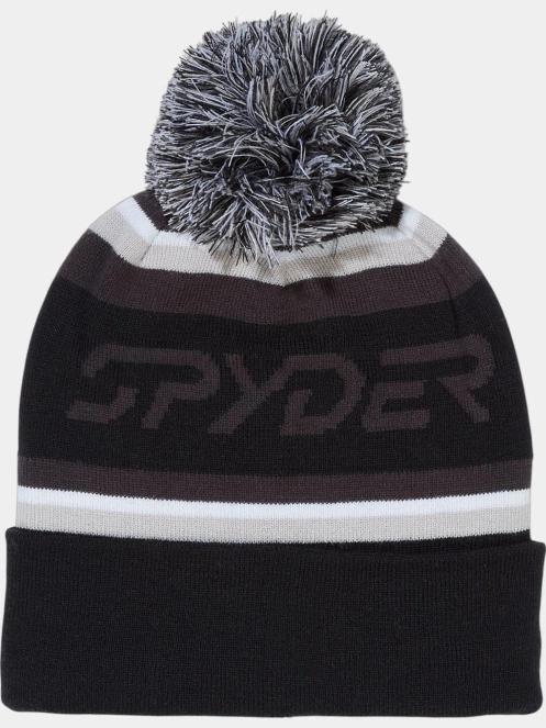 Spyder Icebox Hat bojtos sapka fekete színben 4