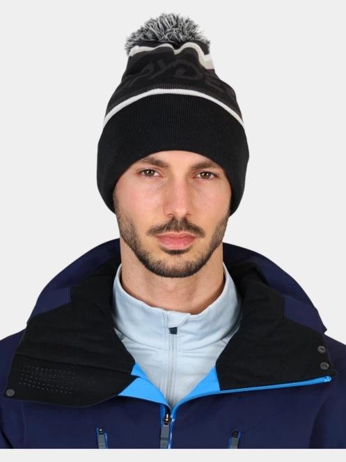 Spyder Icebox Hat bojtos sapka fekete színben 2