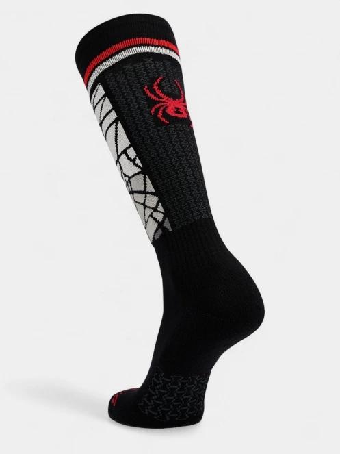 Spyder Mens Sweep Ski Socks sízokni fekete színben 3