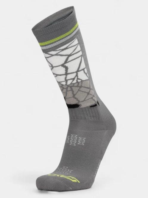 Spyder Mens Sweep Ski Socks sízokni szürke színben 2