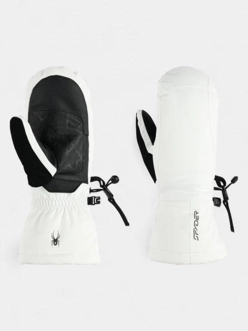 Spyder Inspire Ski Mittens síkesztyű fehér színben 2