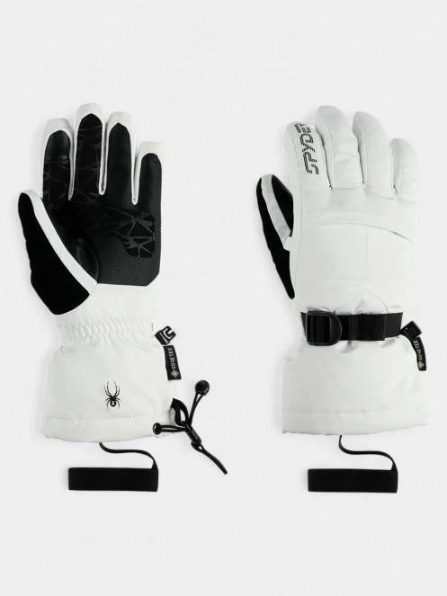 Spyder Synthesis Gtx Ski Gloves síkesztyű fehér színben 2