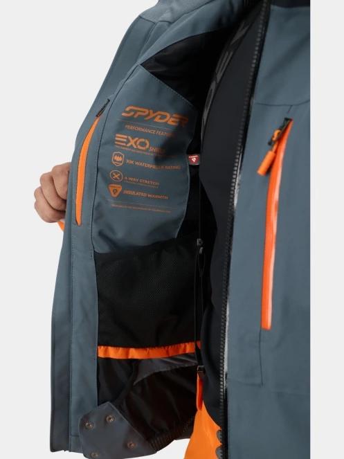 Spyder Vyper Jacket férfi síkabát kék színben 4